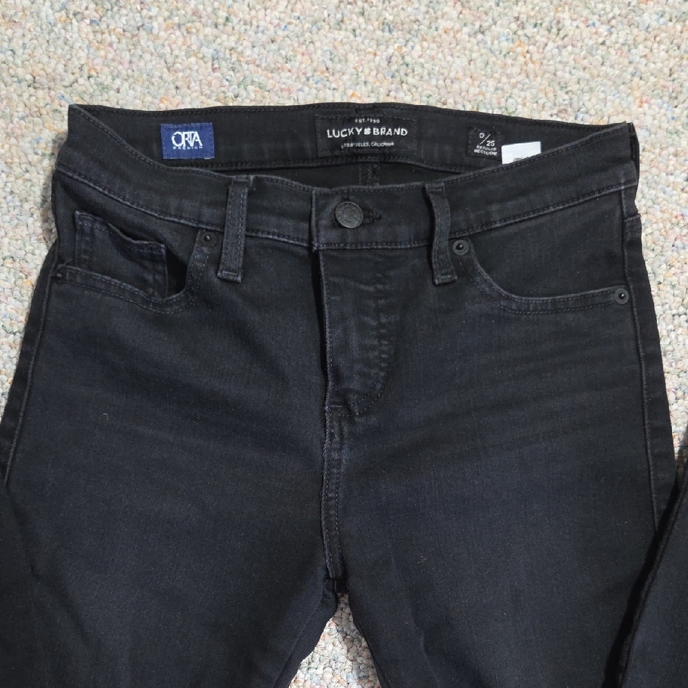 Lucky Brand Black Skinny Jeans